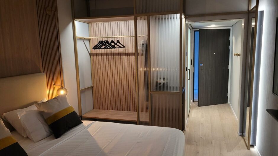A glimpse of what rooms at AC Hotel Inverness will look like upon completion.