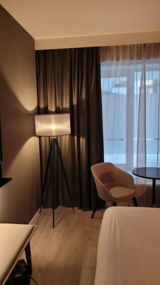 A glimpse of what rooms at AC Hotel Inverness will look like upon completion.