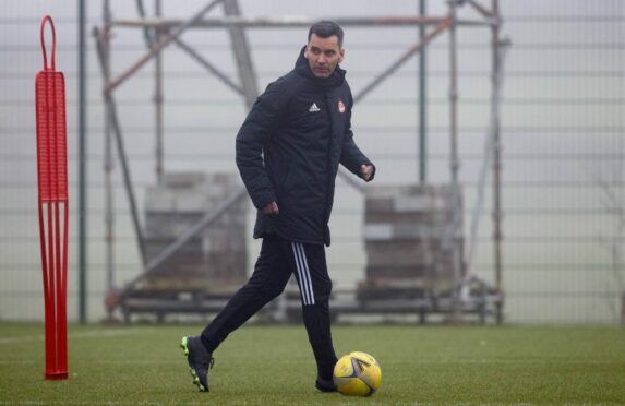 Aberdeen manager Stephen Glass