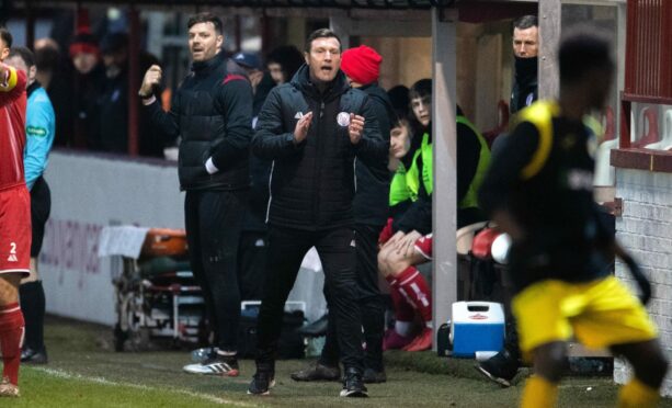 Brechin manager Andy Kirk.