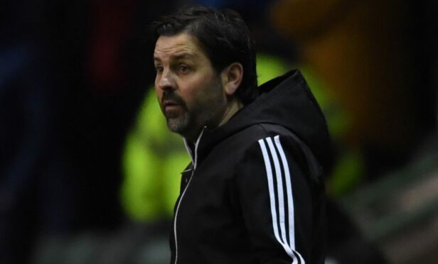 Cove Rangers manager Paul Hartley