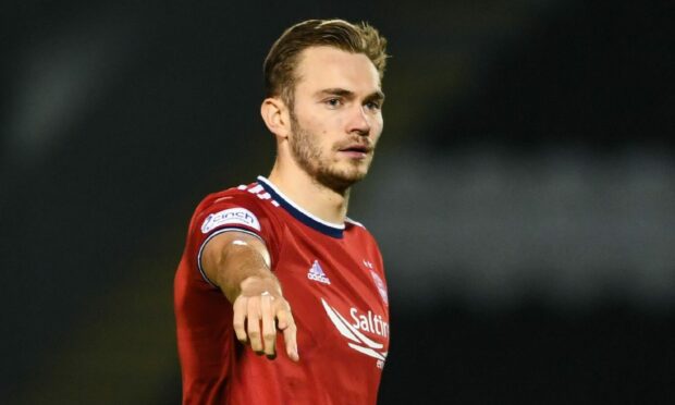 Aberdeen's Ryan Hedges in action against St Mirren