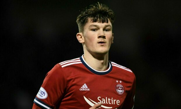 Aberdeen player Calvin Ramsay.