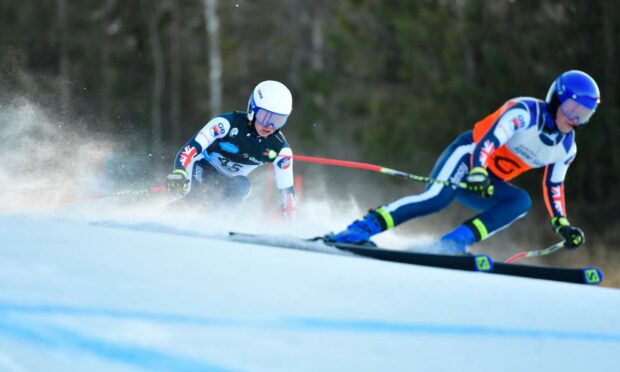 Neil Simpson, left, and brother Andrew, right, hope to be on the plane to Beijing come March for the Paralympic Winter Games.