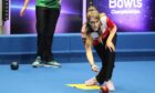 Carla Banks was defeated in the semi-final of the World Indoors Bowls Championship