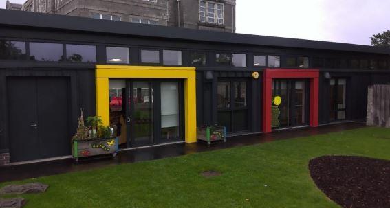 The new nursery at Broomhill School was one of 27 expansion projects.