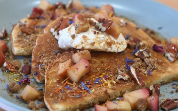 Tuck into pancakes at Second Home Studio + Cafe