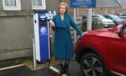 Gillian Martin MSP has called for Scotland's future charging points to be placed in safe, well-lit locations for women's safety.