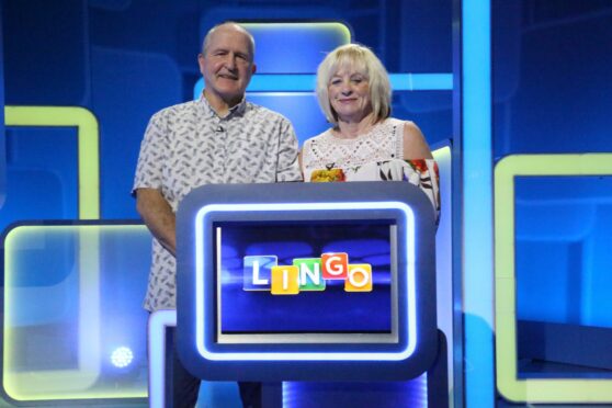 Graeme Garioch and his sister-in-law Gail appeared on Lingo on Wednesday afternoon