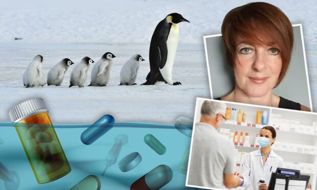 Sharon Pfleger is concerned about how medicines are causing pollution on the environment.