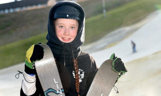 Team GB's Kirsty Muir first started skiing on the dry slopes at Aberdeen Snowsports Centre.