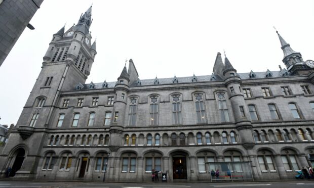 Aberdeen Sheriff Court. Image: DC Thomson.