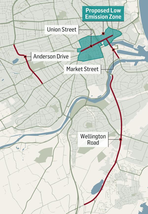 Aberdeen Low Emission Zone: Greens say plans aren't ambitious enough