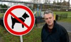 Martin Ford believes dogs should be banned from school grounds and play parks