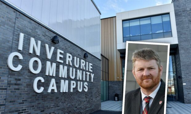 Neil Hendry is moving to Inverurie Academy.