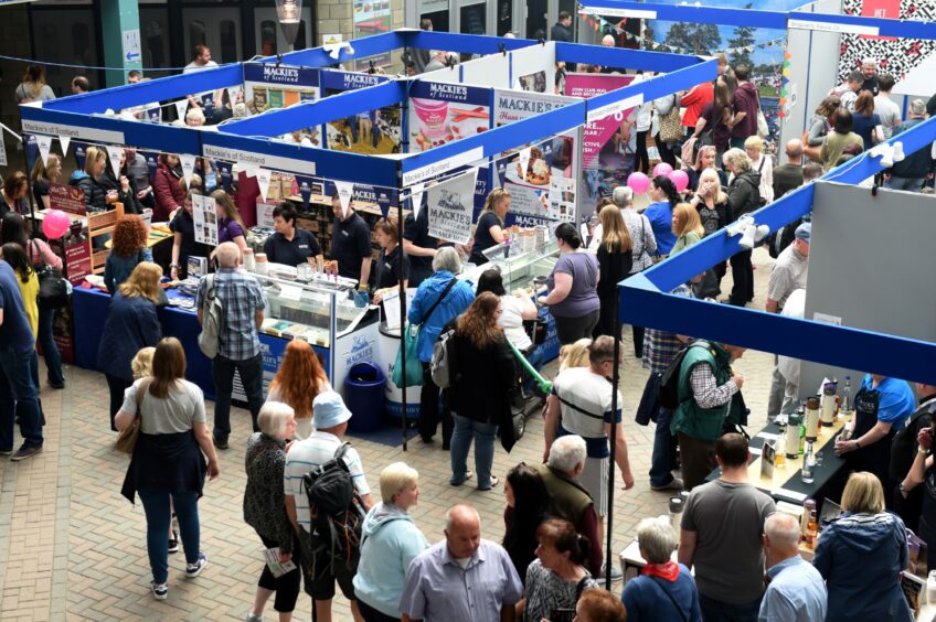 Taste of Grampian 2019 at the Thainstone Centre, Inverurie.