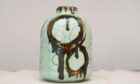 Work of art: One of Mags Gray's striking ceramic pieces.