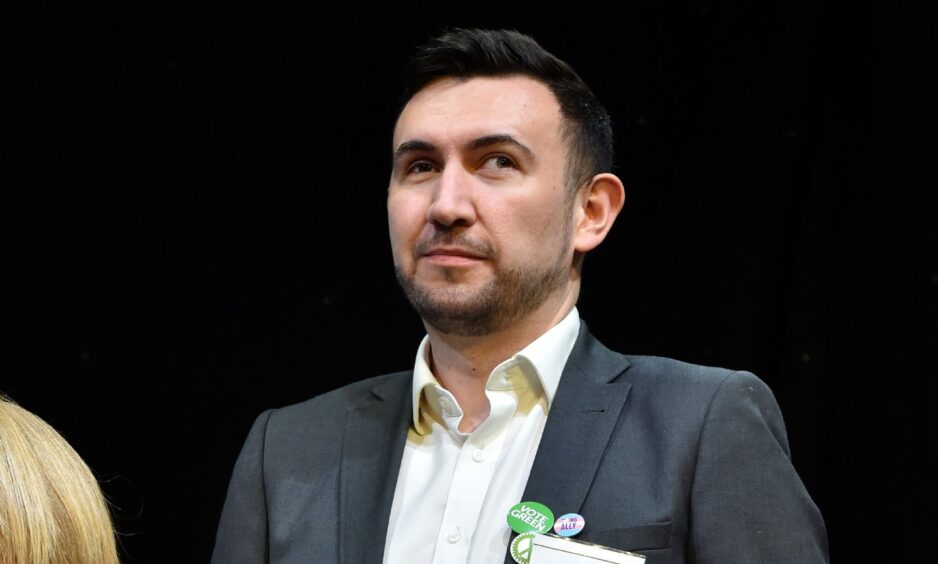 Aberdeen and Aberdeenshire Greens vice-convener Guy Ingerson said it was "frankly outrageous" that the Conservatives would put Michael Kusznir up for council election. Picture by Kenny Elrick/DCT Media.