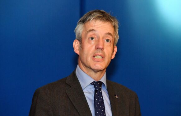 Aberdeenshire Council chief executive Jim Savege.