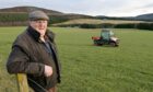 Alastair Nairn of Clashnoir Farm, Glenlivet who is concerned over companies buying up farms with public money and planting huge forests. Picture by Sandy McCook