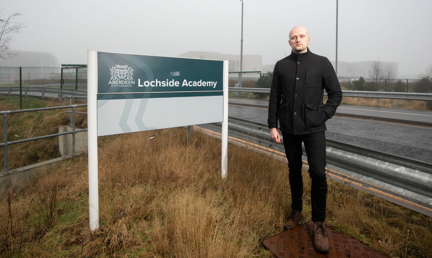 SNP MP for Aberdeen South, Stephen Flynn, is yet to be convinced Lochside swimming pool will reopen by the end of the month. Picture by Scott Baxter/DCT Media.