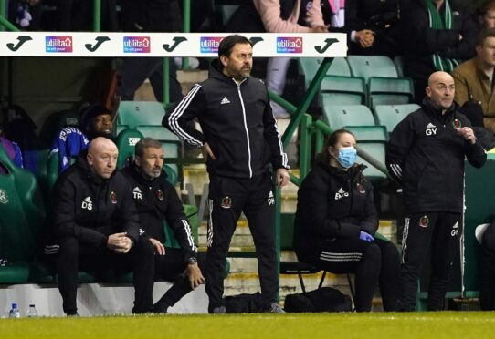 Cove Rangers manager Paul Hartley