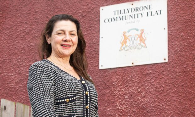 Laura Walker's social enterprise Blueberry Wellness will deliver fitness training in Tillydrone. Photo Wullie Marr / DCT Media