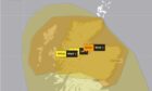 The latest warning by the Met Office is the third of its kind to be imposed across the region.