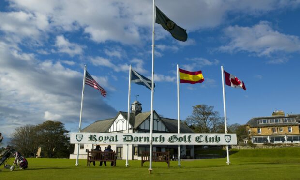 Royal Dornoch Golf Club.
