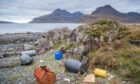Single-use plastic can cause damage to the wildlife of the Highlands.