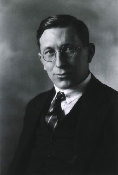 Canadian physician Frederick Banting who was instrumental in the discovery of insulin