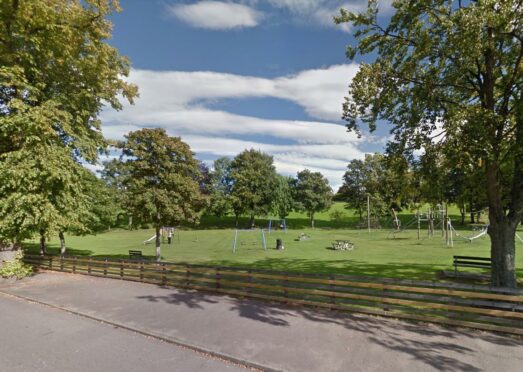 St Rufus Park in Keith. Picture from Google Streetview