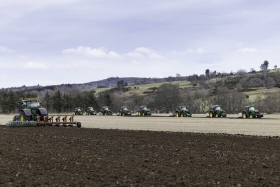 Field of Deere raised more than £6,000 for two children's charities last year. Image: Anne MacPherson
