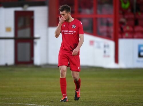 Martin Maclean was on target for Brora Rangers.