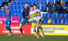 Gavin Reilly and Sean Welsh during a match between Inverness Caledonian Thistle and Greenock Morton at the Caledonian Stadium in Inverness. Photo by Sammy Turner / SNS Group