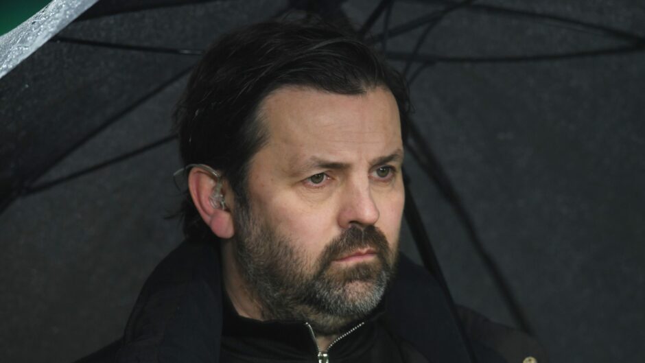 Cove Rangers manager Paul Hartley