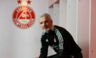 New Dons boss Jim Goodwin will make his home debut today.