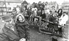 1979: Two big log constructions have appeared in the adventure playground of Aberdeen's Greenfern Primary School and they were built by a former lumberjack! The two wooden bridges were constructed in about four days by Mr Jim Cumming, who works in Aberdeen district Councils leisure and recreation department.
