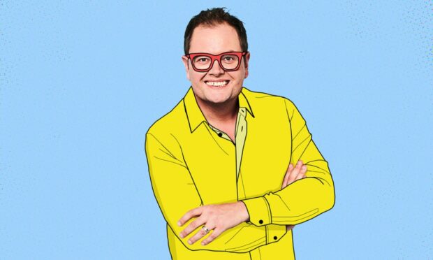 Alan Carr brought his new show, Regional Trinket, to Aberdeen's Music Hall.