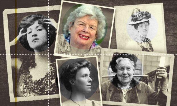 Lorna Moon, Annie Inglis, Caroline Phillips, Nora Griffith and Mary Esslemont. Supplied by Clarke Cooper, Design Team.