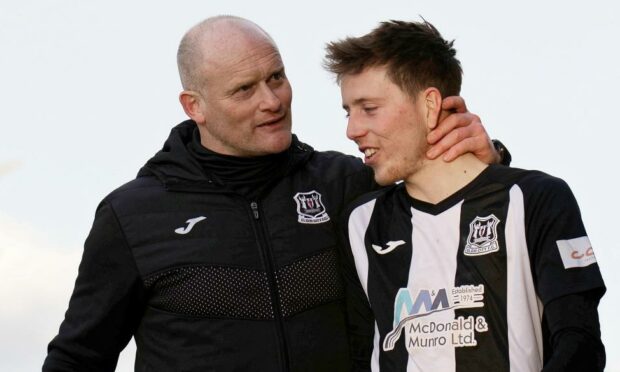 Brian Cameron netted from the penalty spot for Elgin City.
