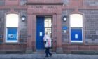 Stonehaven Town Hall, which is being used as a Covid vaccination centre. Picture by Chris Sumner/ DCT Media