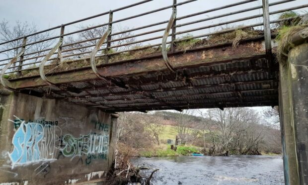 Moray Council has earmarked £1.5m to replace Cloddach bridge. Image: Moray Council