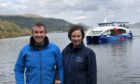 Ron and Debi Mackenzie, of Cruise Loch Ness.