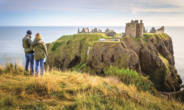 Dunnottar Castle is one of the most celebrated attractions in the north-east. Image: VisitAberdeenshire