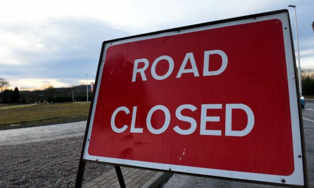 Resurfacing works are ongoing at multiple points along the A82.