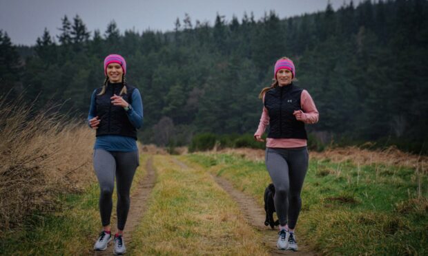Emma Petrie and Fay Cunningham are attempting to run 100 marathons in 100 days.