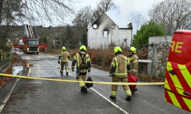 Fire crews from Elgin, Lossiemouth, Buckie and Inverness were called to the mill around 3:30am this morning.