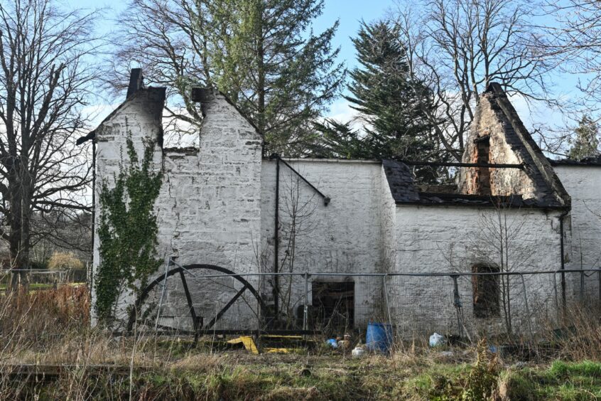 Fire damage at Oldmill in Elgin. Photos: Jason Hedges/DCT Media