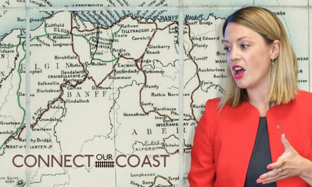 Scottish Government Transport minister Jenny Gilruth has been invited to the north-east to discuss ambitions to reopen the Peterhead and Fraserburgh railways.